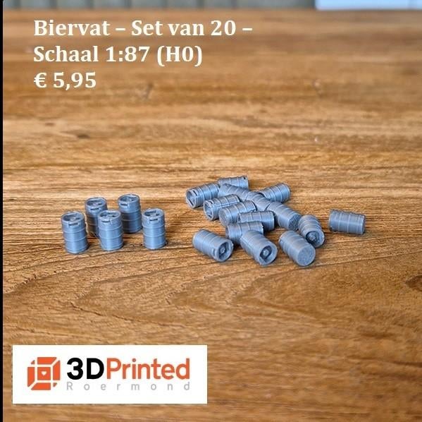 3d printed roermond artikelen ook bij ons verkrijgbaar, Hobby en Vrije tijd, Modelauto's | 1:87, Nieuw, Bus of Vrachtwagen, Rietze