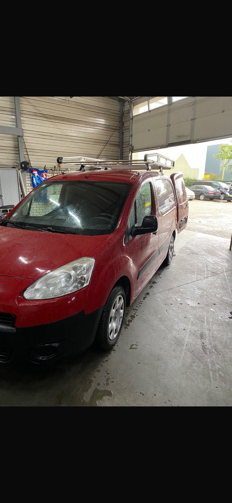 Imperiaal citroen Berlingo Peugeot partner met ladder rol, Ophalen, Gebruikt