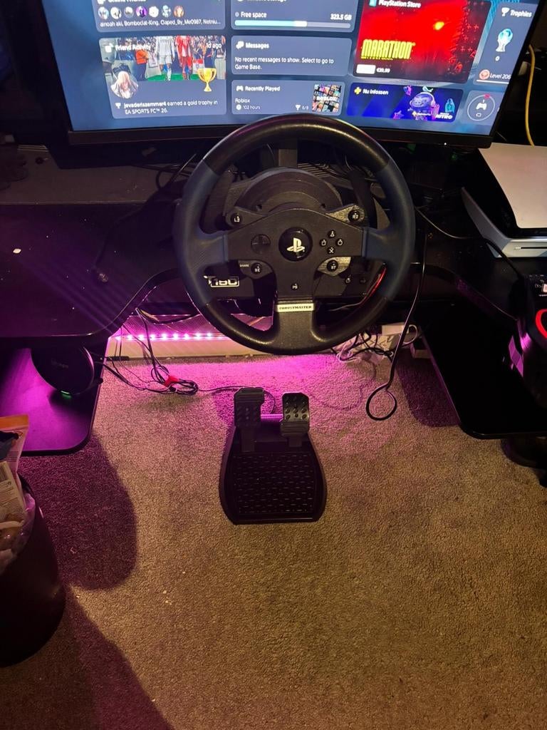 Thrustmaster T150 stuurtje met pedalen en schakelpook, Spelcomputers en Games, Spelcomputers | Sony PlayStation Consoles | Accessoires