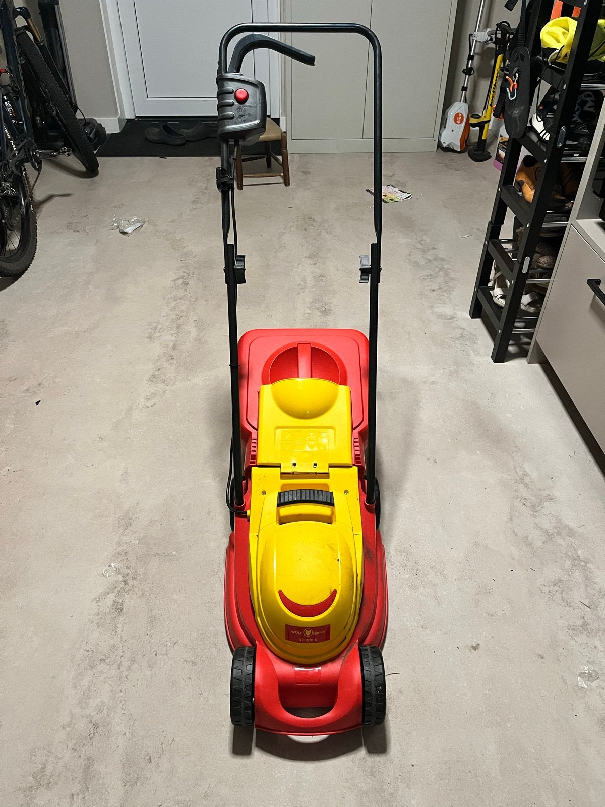 Wolf Garten S 3200 E Elektrische Grasmaaier, Ophalen, Cirkelmaaier, Gebruikt, Elektrische grasmaaier