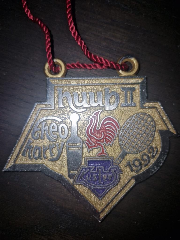 Jocus medaille prins Huub II 1992, Ophalen of Verzenden, Overige materialen