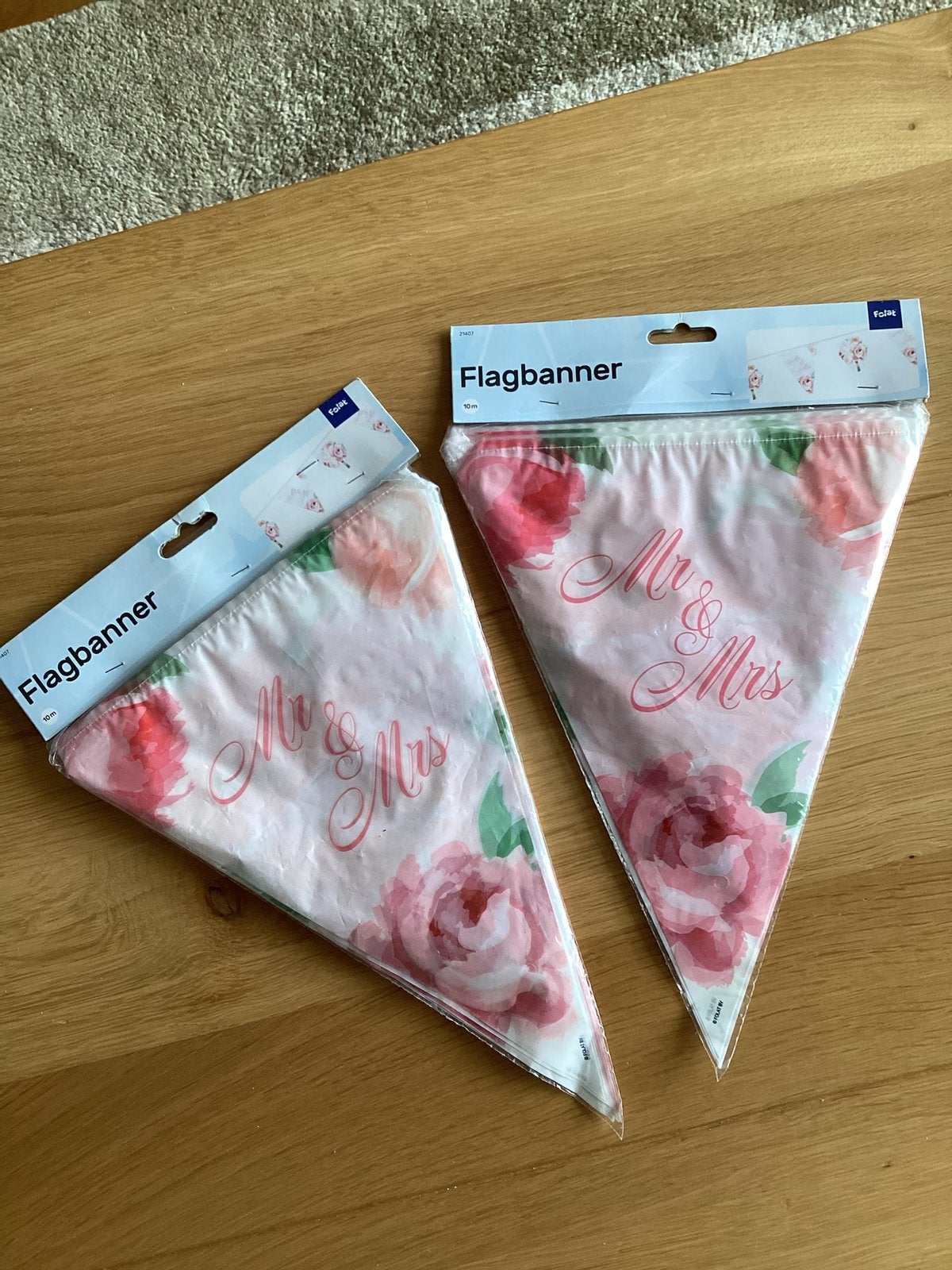 Nieuwe slingers bruiloft, Ophalen of Verzenden, Nieuw, Versiering, Geboorte of Huwelijk