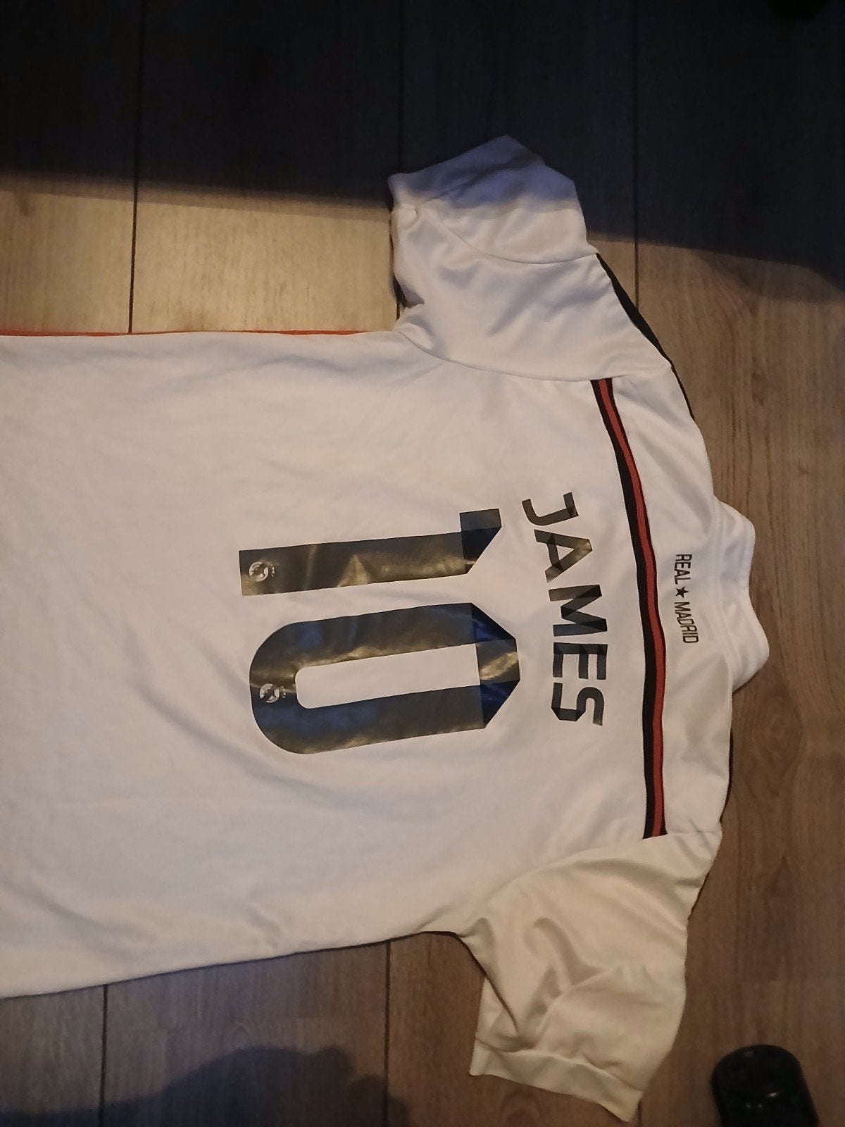 Real Madrid Thuisshirt James #10 - Maat S, Wit, Ophalen of Verzenden, Zo goed als nieuw, Adidas