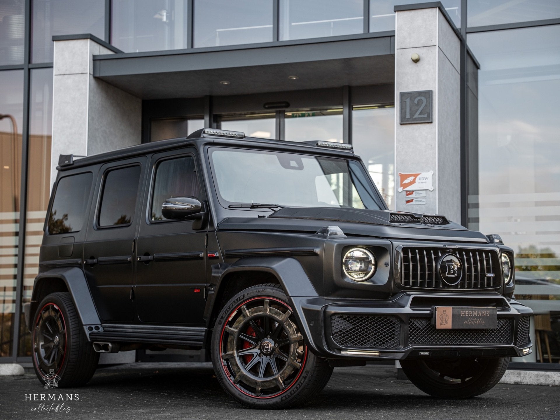 Mercedes-Benz G-klasse 63 BRABUS G800 / Widestar / Akrapovic, Dealer onderhouden, Zwart, Vierwielaandrijving, 6 km/l