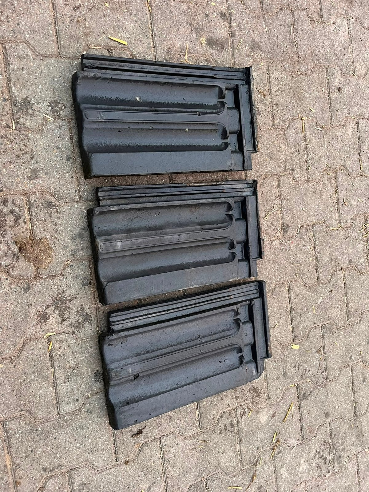 Gebruikte dakpannen mooie staat grote oppervlakte, Doe-het-zelf en Verbouw, Dakpannen en Dakbedekking, Steen of Klei, Ophalen of Verzenden