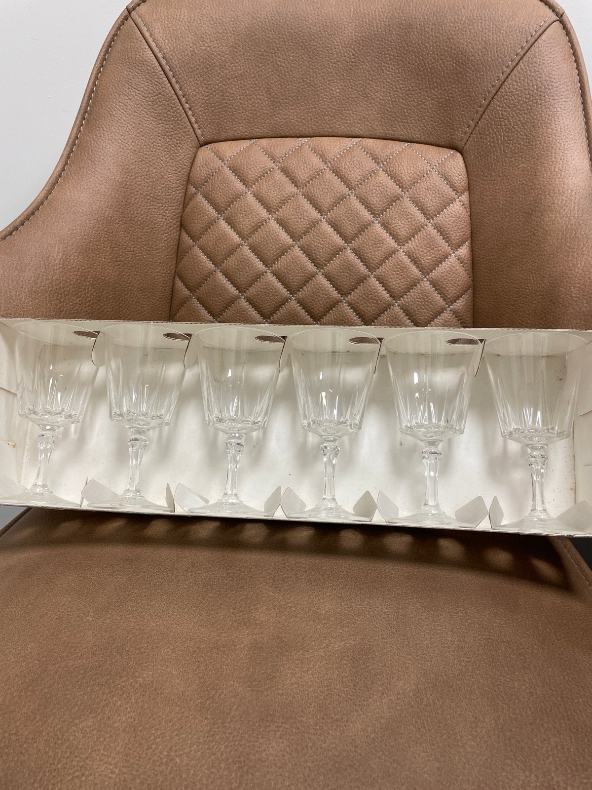Set van 6 Cristal d'Arques Versailles wijnglazen, Ophalen of Verzenden