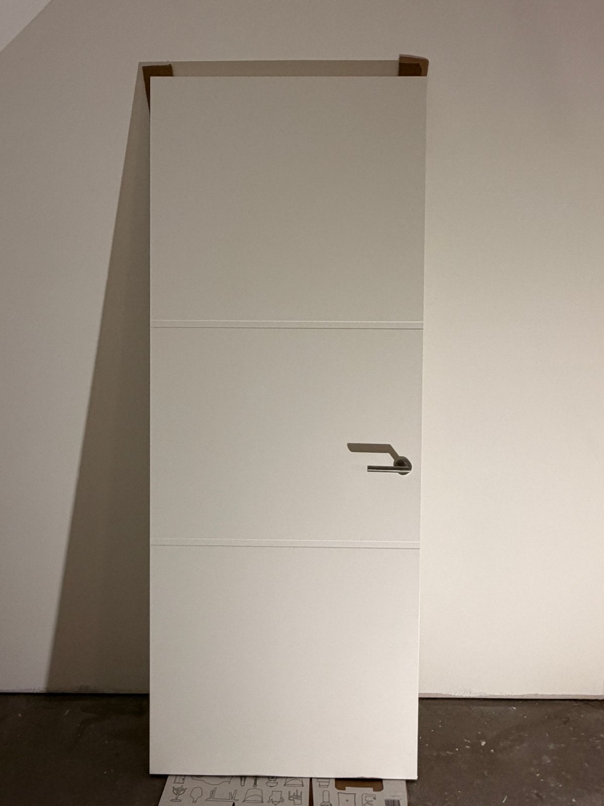 Nieuwe Svedex opdek lijndeur met valdorpel, 2305x880mm, Ophalen, 80 tot 100 cm, 215 cm of meer, Binnendeur