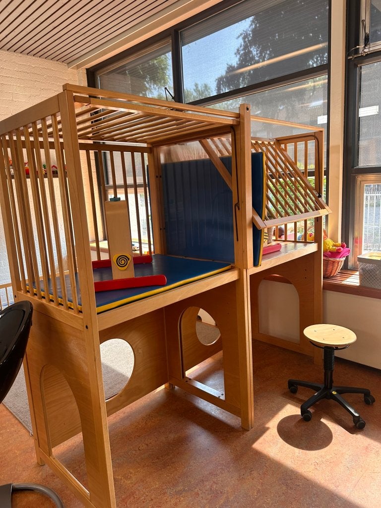 Duo box Kinderopvang, Ophalen, Gebruikt, Rechthoekig, Boxkleed