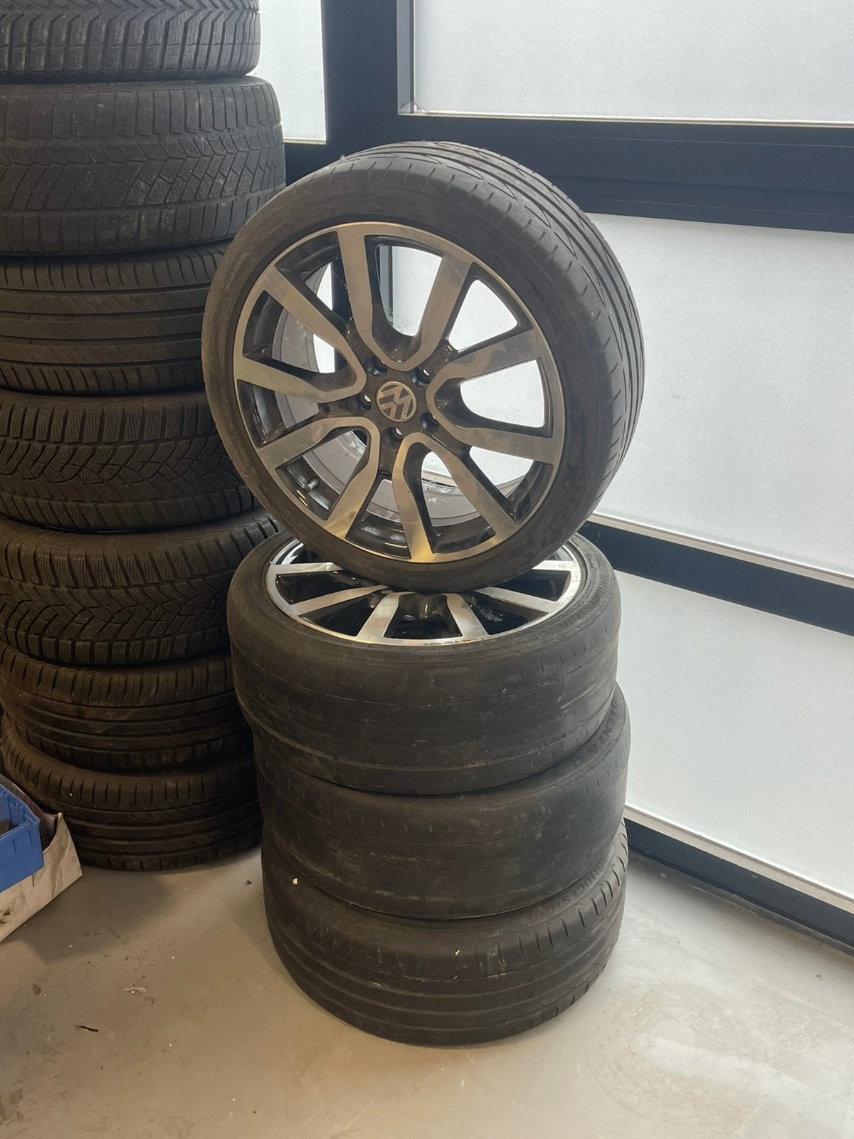 GTD velgen golf 7 225/40/18 origineel, Ophalen, 18 inch, Velg(en), Zomerbanden