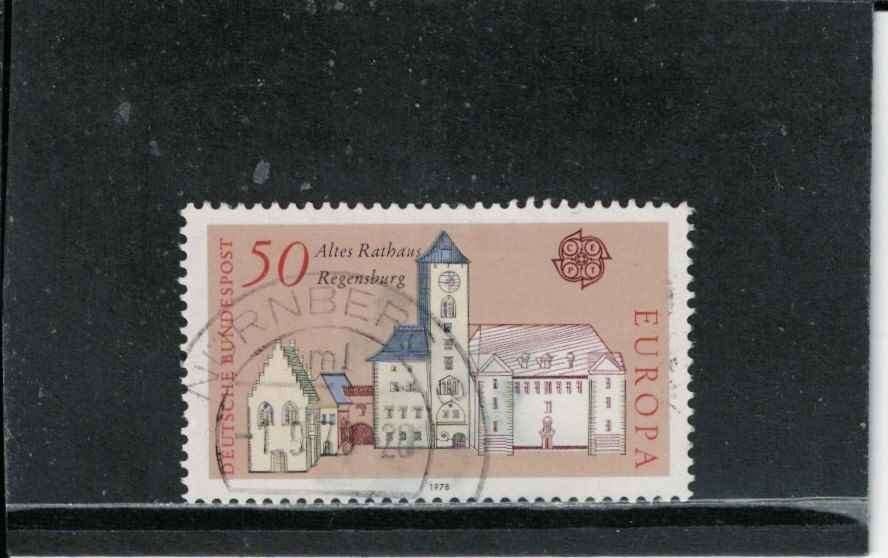 Duitsland michel 970, Verzenden, 1990 tot heden, Gestempeld