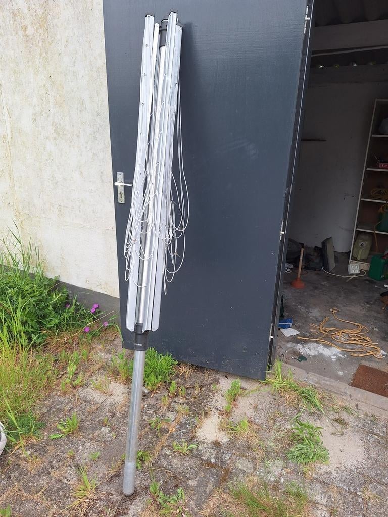 Brabantia droogmolen met grondanker, Ophalen, Gebruikt, Droogmolen