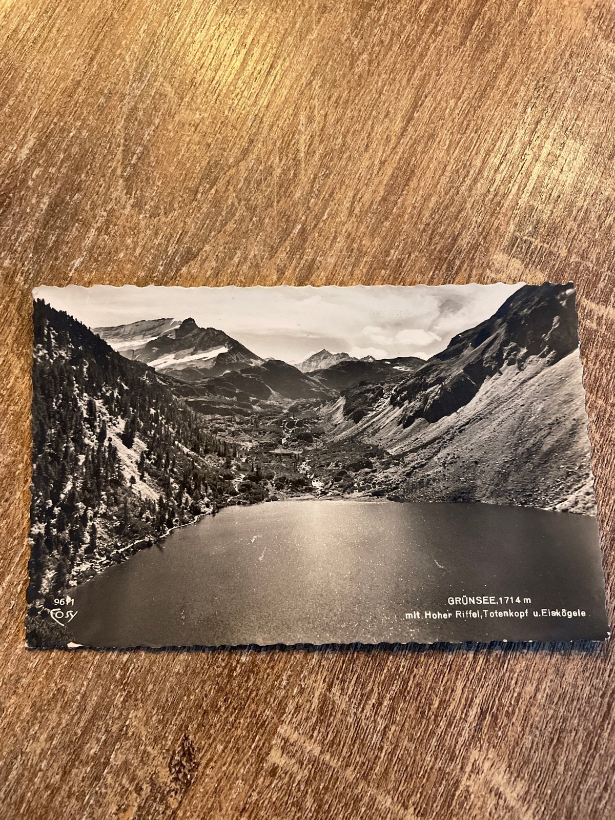 Oude Ansichtkaart Grünssee, Oostenrijk - Gelopen 1950s, Verzamelen, Ophalen of Verzenden, 1940 tot 1960, Gelopen, Oostenrijk