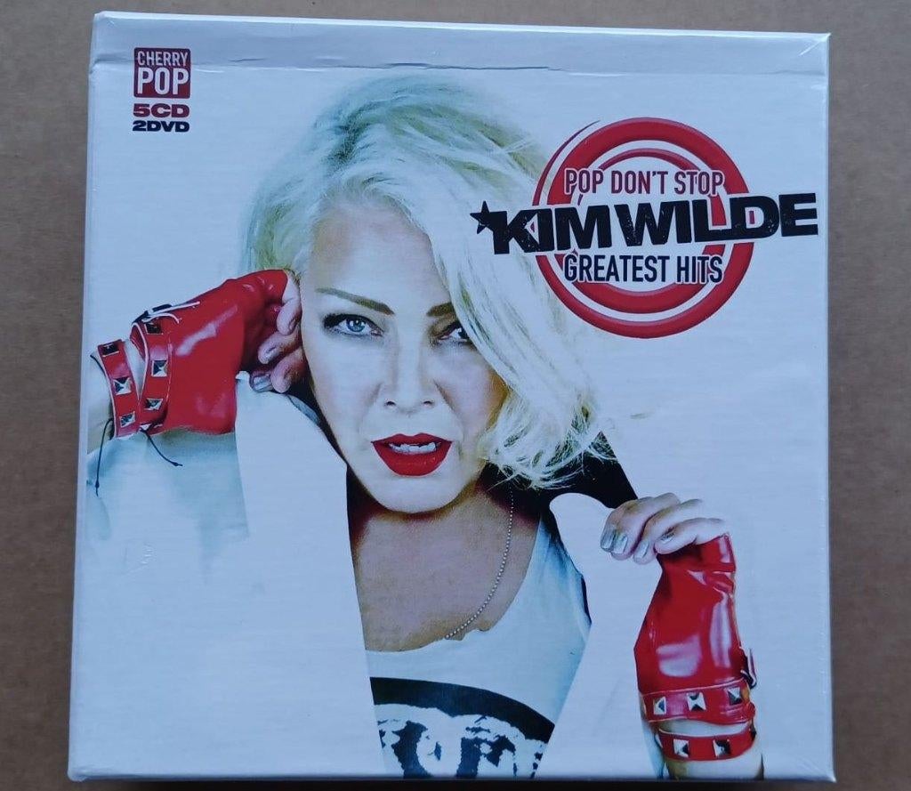Kim Wilde: Pop Don´t Stop –   5CD+2-DVD, Verzenden, 1980 - 1989, Nieuw in verpakking, Boxset