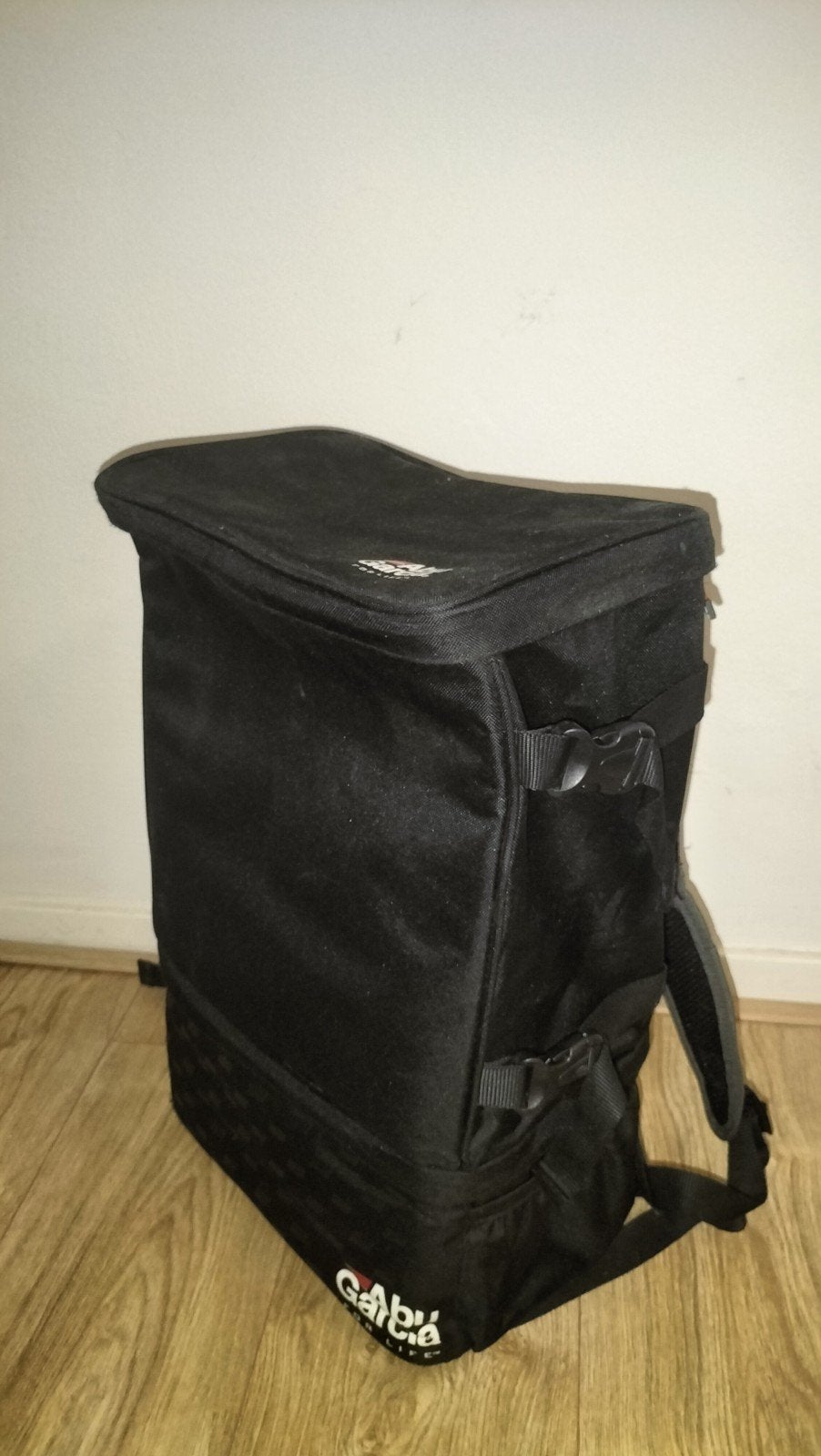 Abu Garcia vistas/backpack met 3 tackelboxen, Ophalen of Verzenden