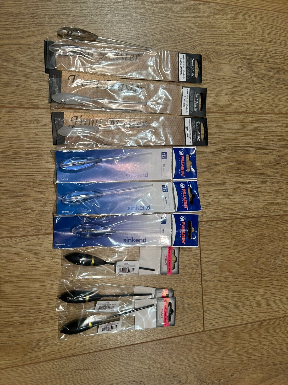 Diverse forel sbiro, Ophalen of Verzenden, Nieuw, Dobber of Lood