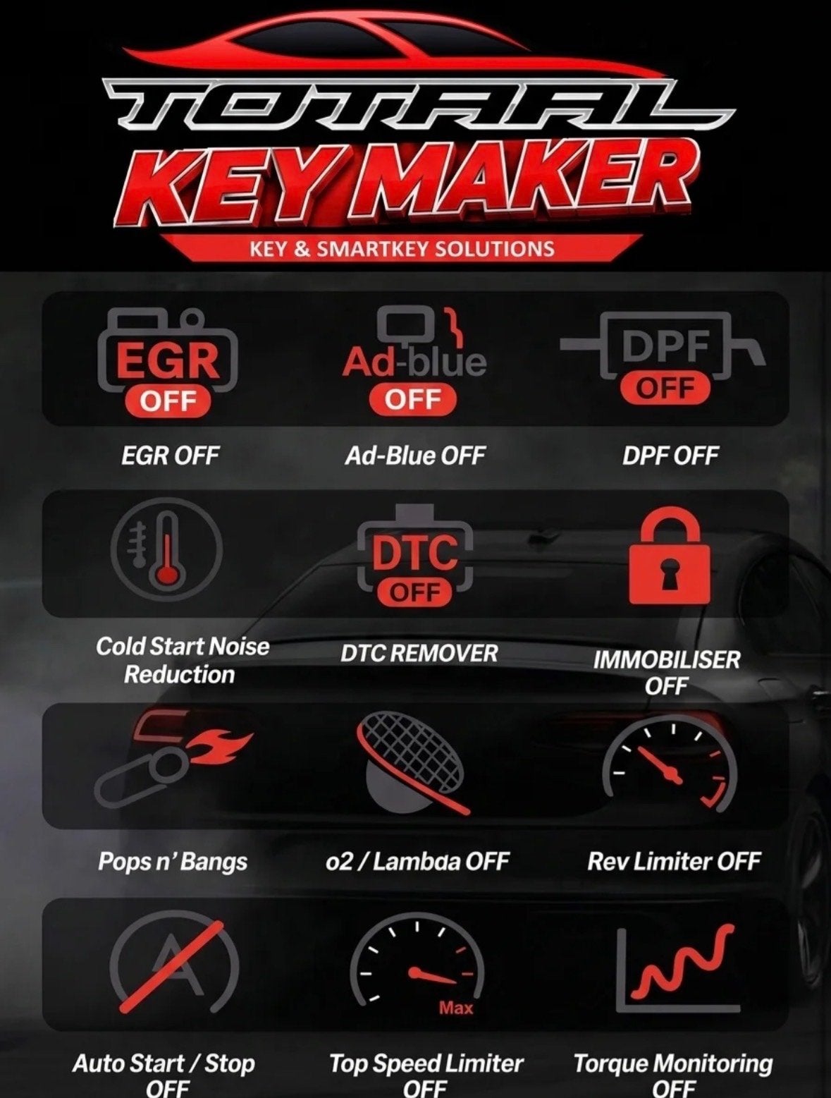 Chiptuning & ECU-optimalisatie - Total Key Maker, Auto diversen, Ophalen of Verzenden