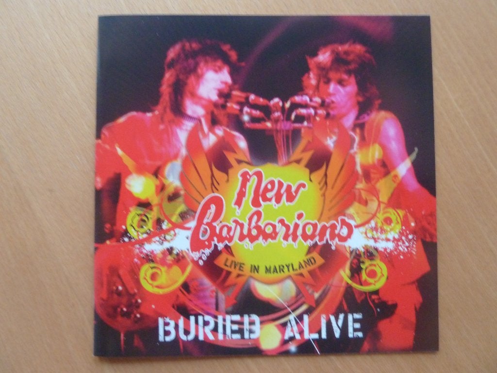 Ronnie Wood New Barbarians - Buried Alive 2 CD's, Ophalen of Verzenden, Zo goed als nieuw, Poprock, Live-album