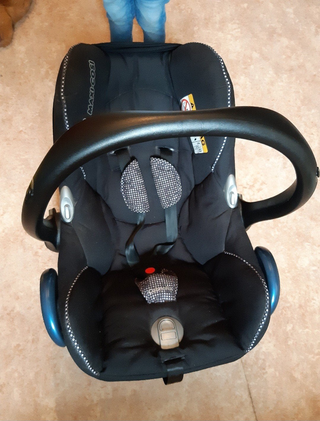 Maxi-Cosi autostoel met verkleiner en voetenzak, Ophalen of Verzenden