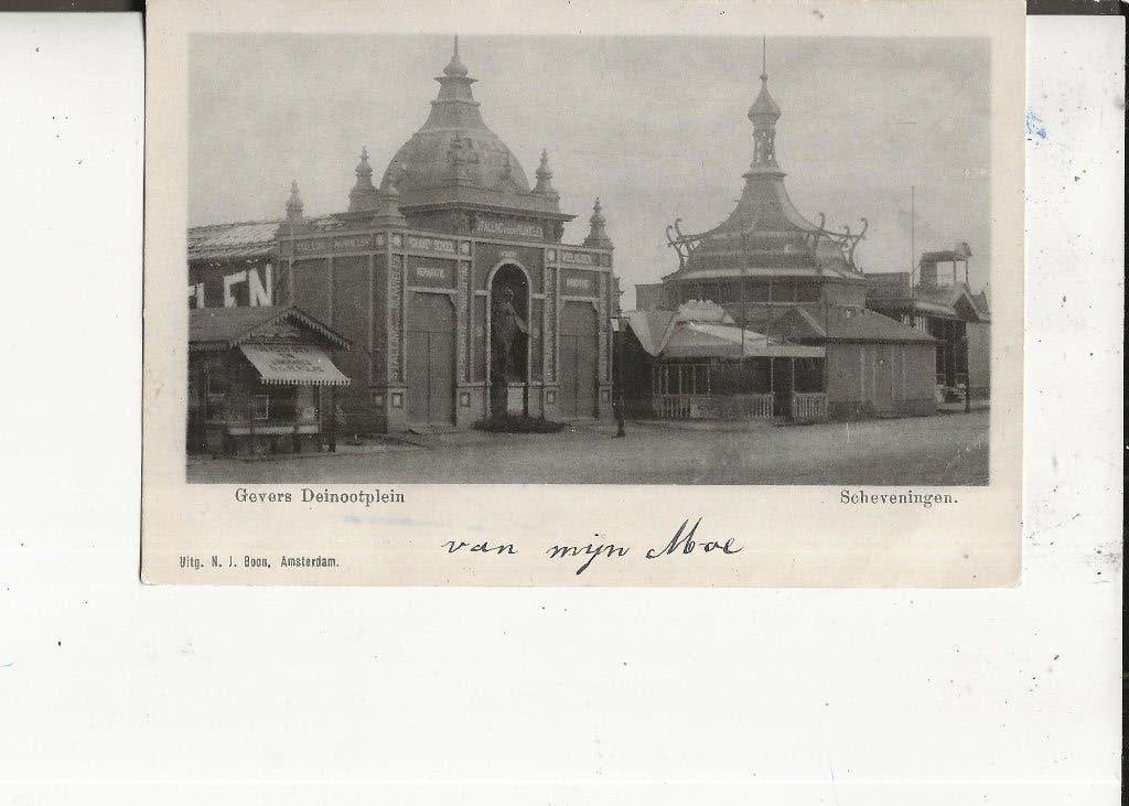 Scheveningen Gev.Deinootplein NJ Boon 1898, Ophalen of Verzenden, Voor 1920, Ongelopen, Zuid-Holland