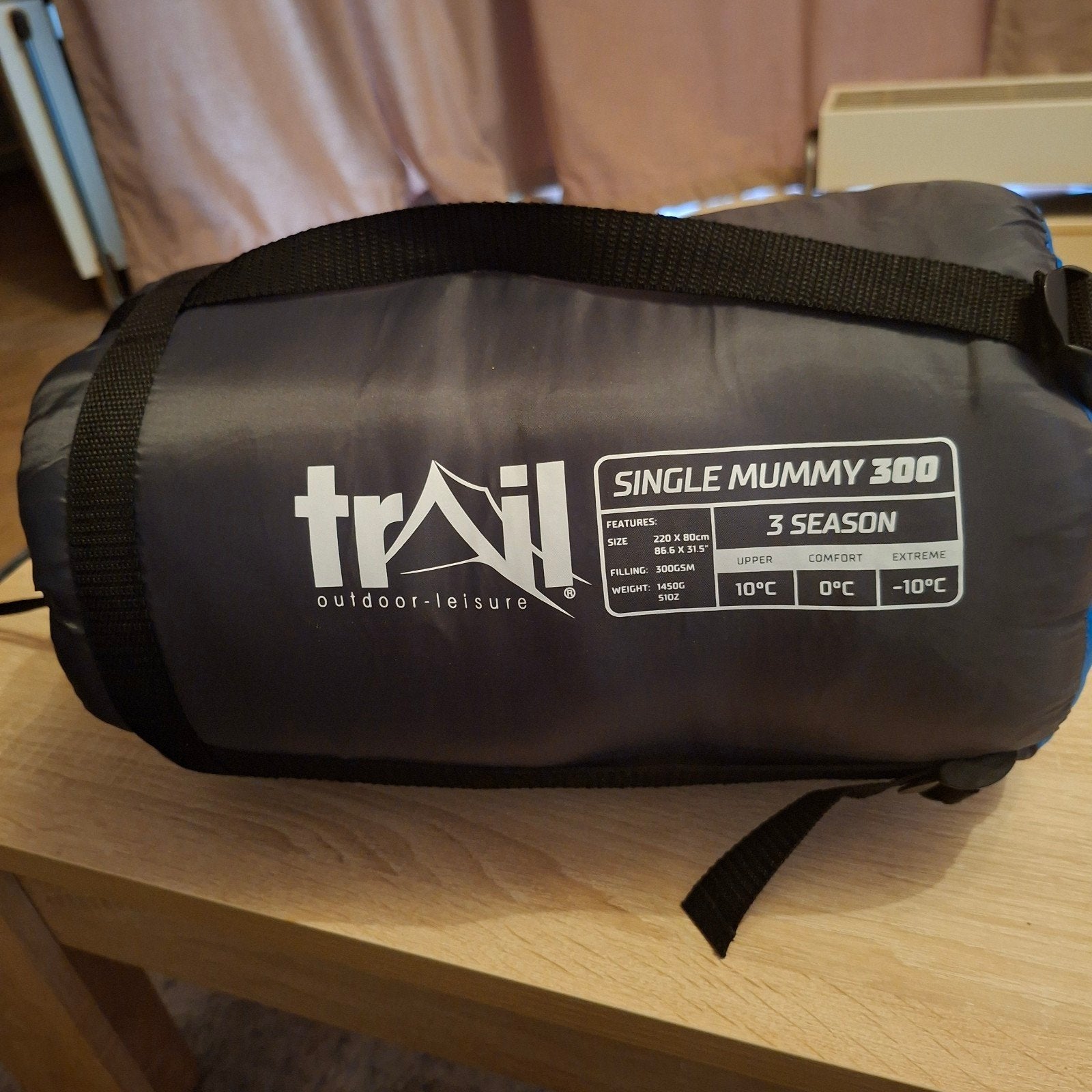 Trail Outdoor Leisure Slaapzak - Single Mummy 300, Ophalen, Nieuw