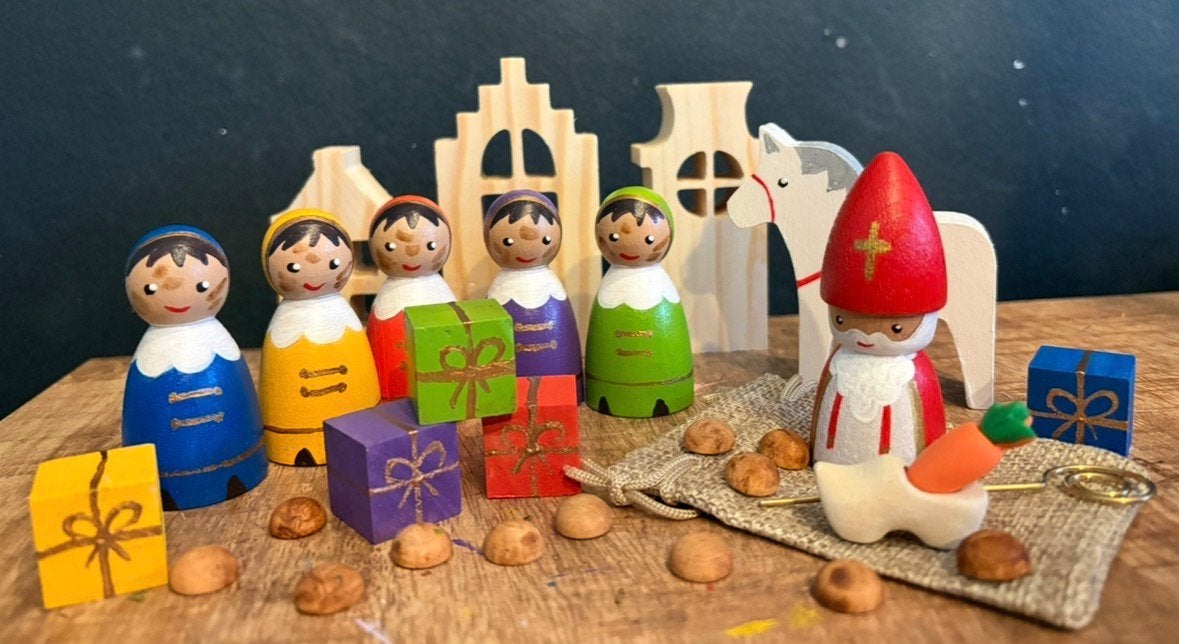 Sinterklaas peg dolls, Ophalen of Verzenden, Nieuw