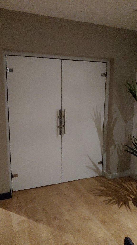 Klapdeuren taatsdeuren inclusief grepen 78x196 cm als nieuw, Doe-het-zelf en Verbouw, Deuren en Horren, 120 cm of meer, Binnendeur