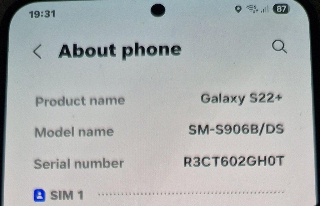 Foto 3 van Samsung S22 Plus 128 GB in uitstekkende staat