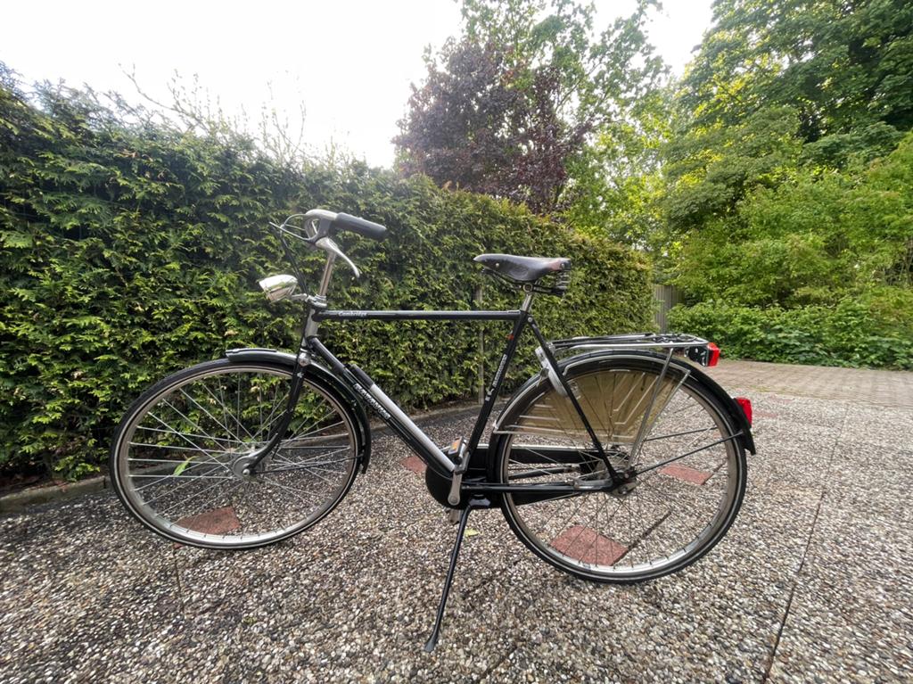 Goede stevige herenfiets 28 inch, Ophalen, Versnellingen, Batavus, Trommelrem