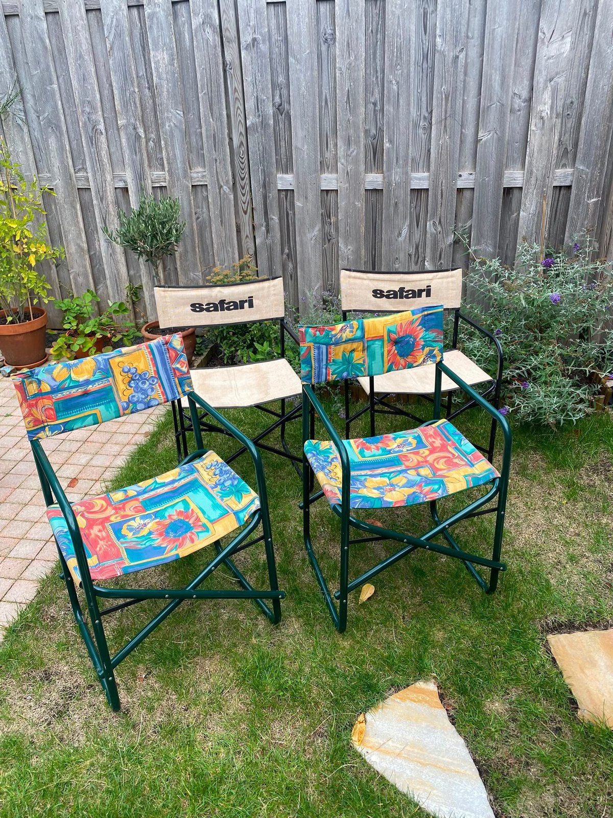 Campingstoelen retro, Ophalen of Verzenden, Zo goed als nieuw