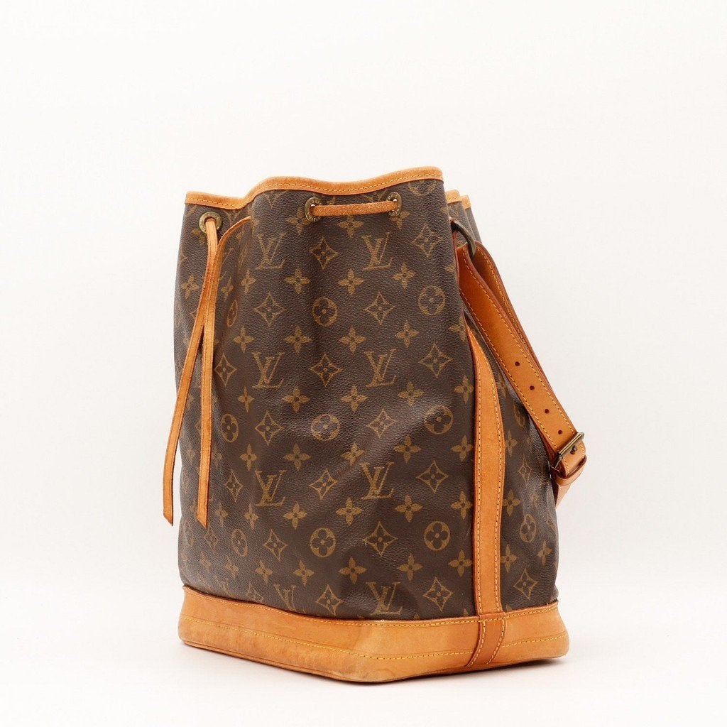 Louis Vuitton Noé wit 26x34x19 cm handtas, Verzenden, Gebruikt, Wit, Handtas