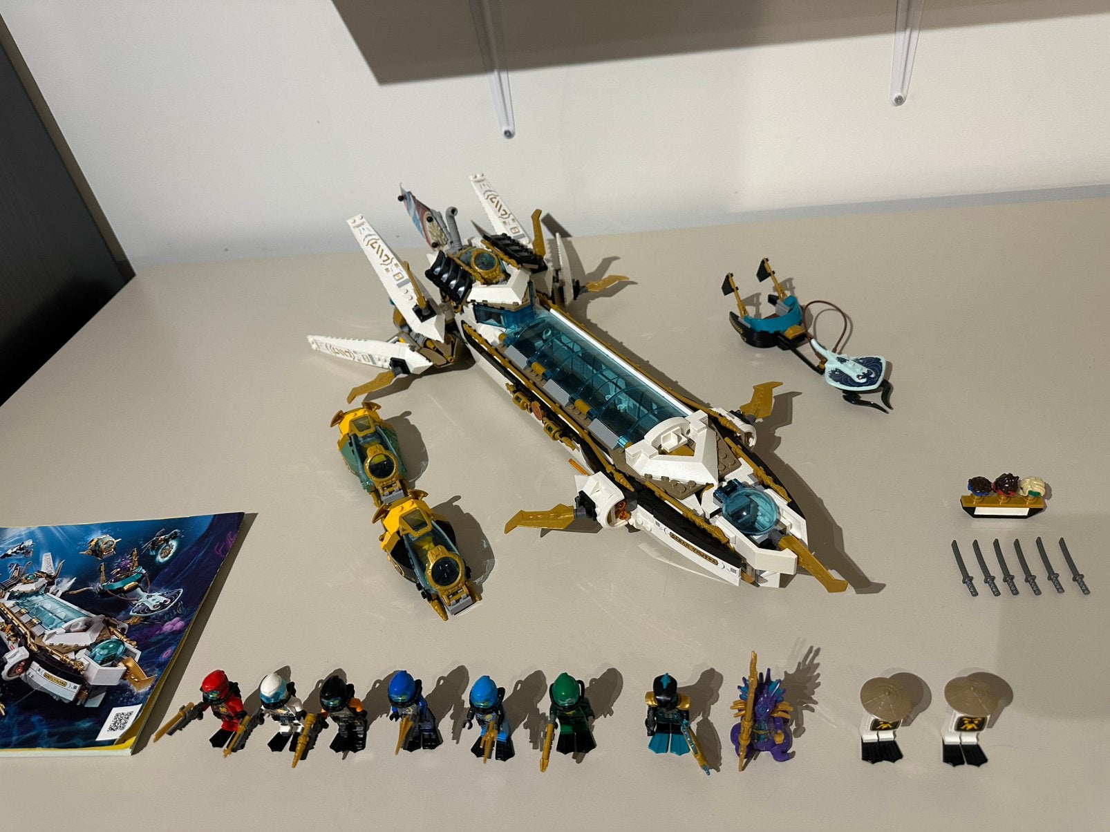 Lego Ninjago Hydro Bounty 71756, Avontuur en Actie, 1 speler, Ophalen of Verzenden, Zo goed als nieuw