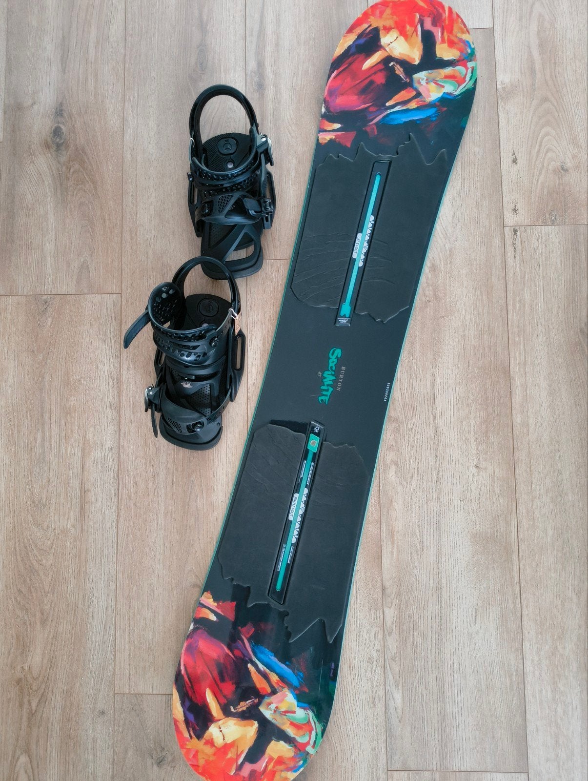 Burton Socialite snowboard en Lexa Meow bindingen, Ophalen, Nieuw, Board