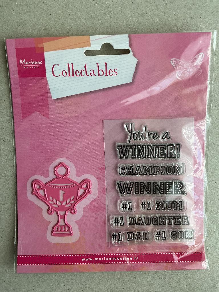 Marianne Design Collectables 1336, Hobby en Vrije tijd, Kaarten | Zelf maken, Ophalen of Verzenden, Nieuw, Overige thema's, Pons of Mal