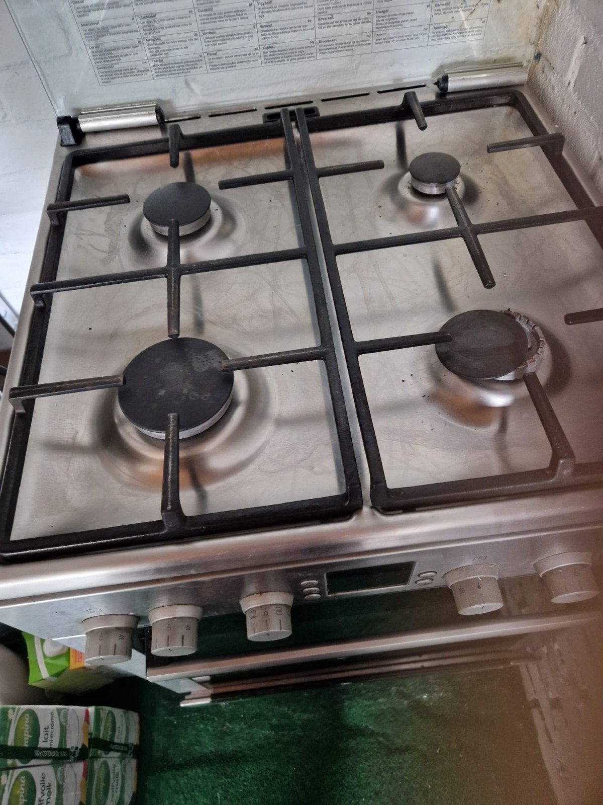 Bosch Vrijstaand Gasfornuis met Oven, Witgoed en Apparatuur, Ophalen, Gebruikt, 60 cm of meer, 4 kookzones
