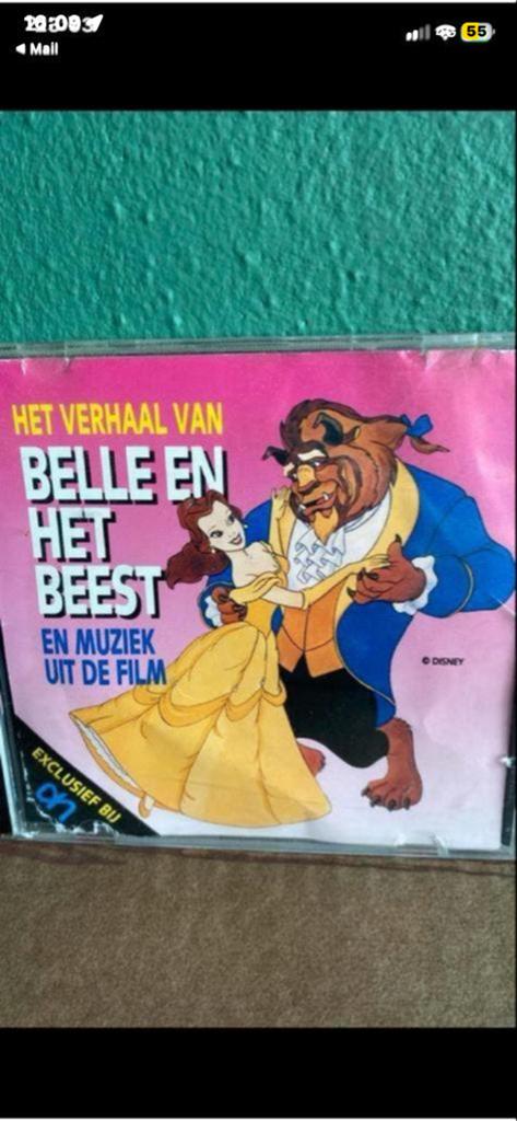 Disney Belle en het Beest CD - Verhaal en Muziek, Ophalen of Verzenden, Gebruikt, Verhaal of Sprookje, 3 tot 5 jaar