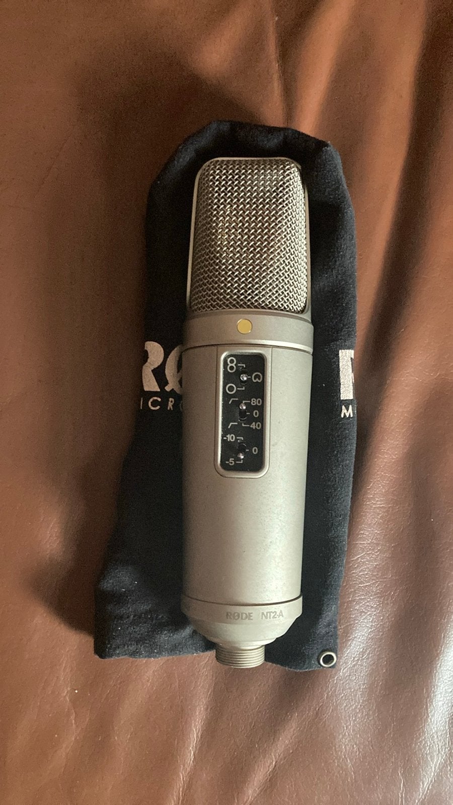 Rode NT2A Studiomicrofoon met hoes, Muziek en Instrumenten, Microfoons, Ophalen of Verzenden, Zo goed als nieuw, Studiomicrofoon