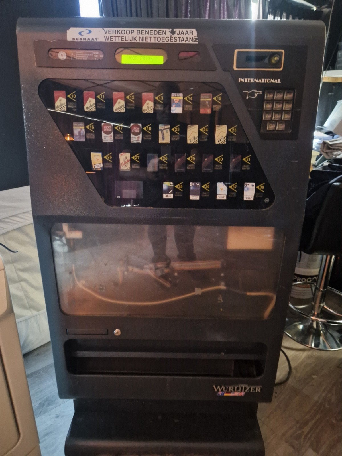 Wurlitzer sigarettenautomaat en frisdrankautomaat, Verzamelen, Ophalen of Verzenden, Gebruikt