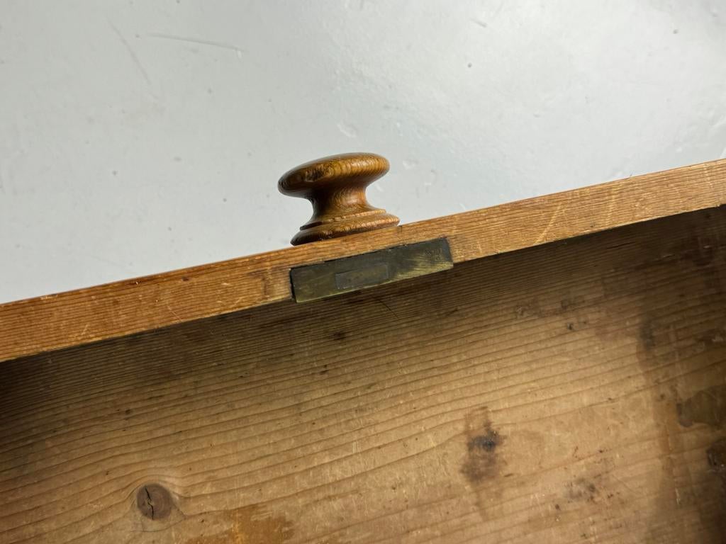 Engelse salontafel 19e eeuw grenen, Antiek en Kunst, Ophalen