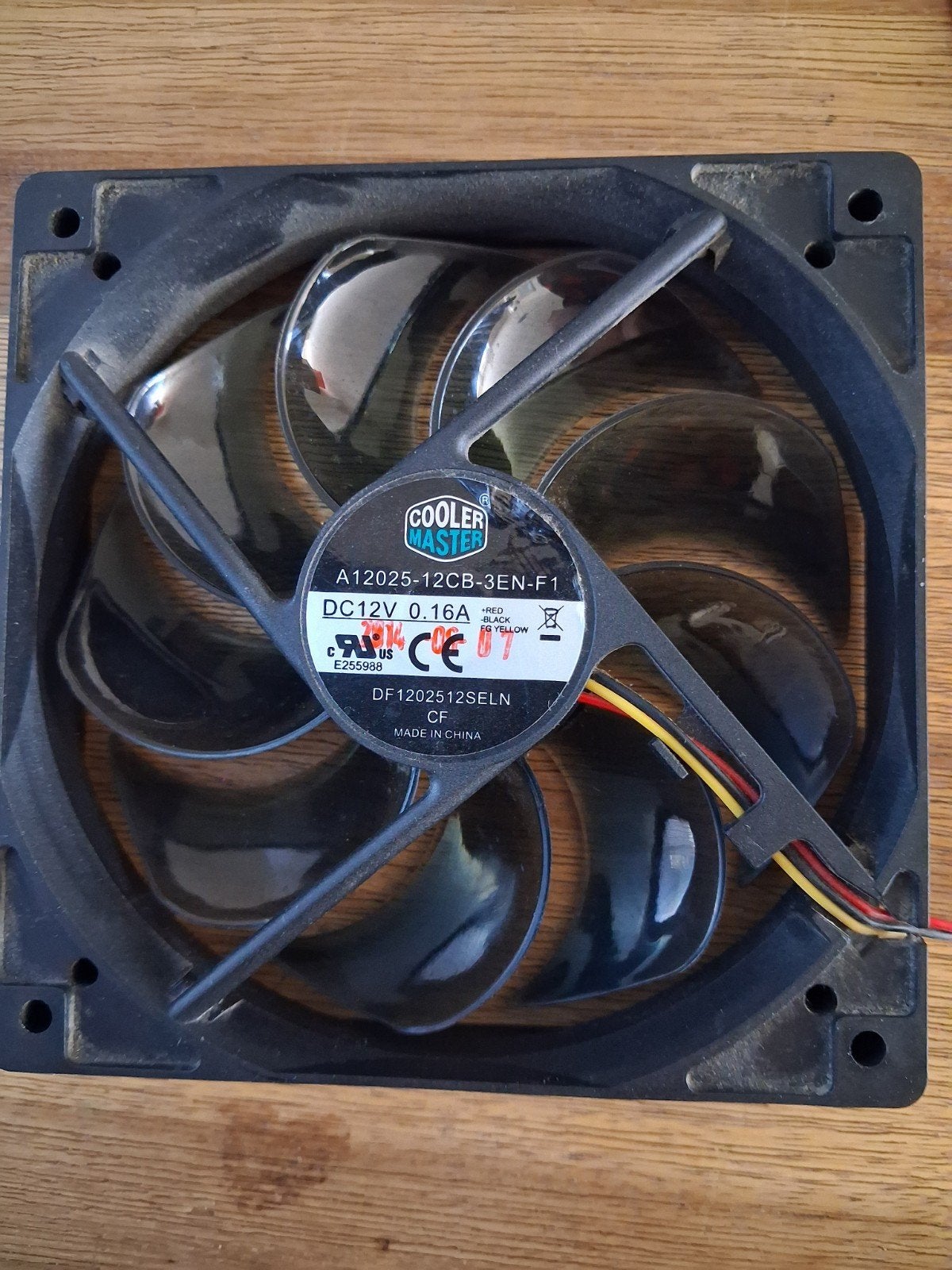 Cooler Master A12025-12CB-3EN-F1 PC Ventilator, Ophalen, Gebruikt, Luchtkoeling