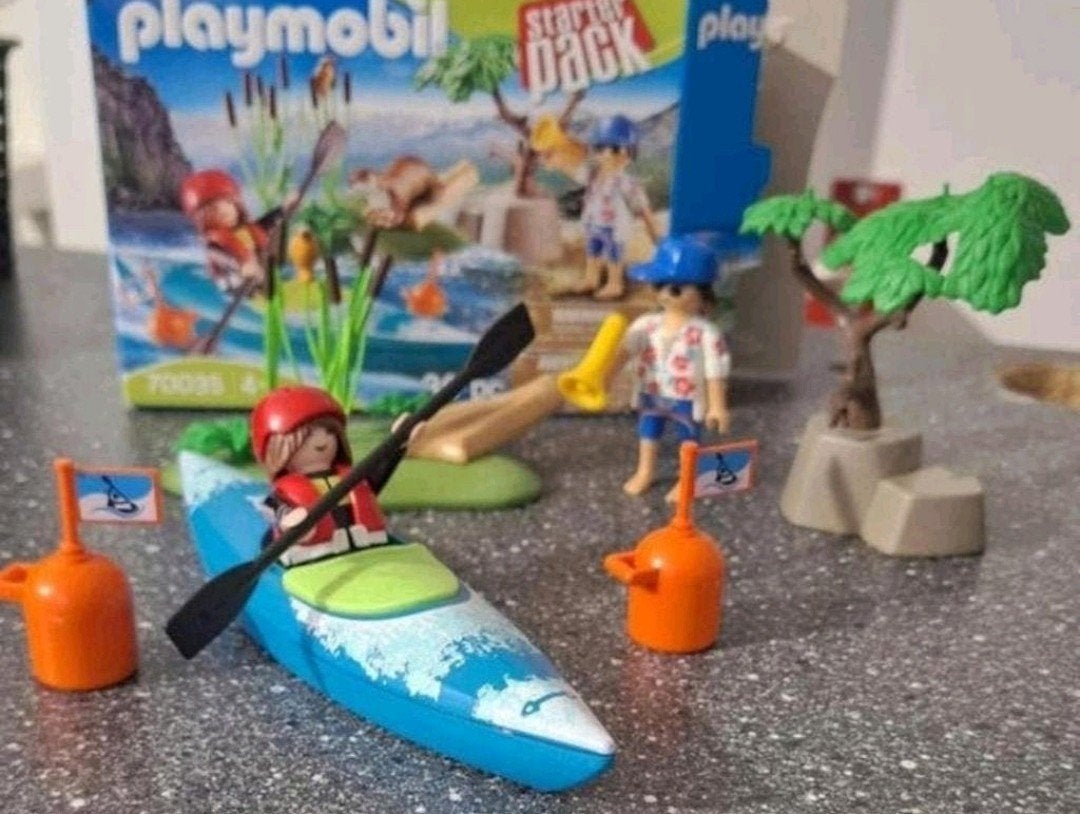 Playmobil kano, Kinderen en Baby's, Ophalen, Complete set, Overige typen, Zo goed als nieuw