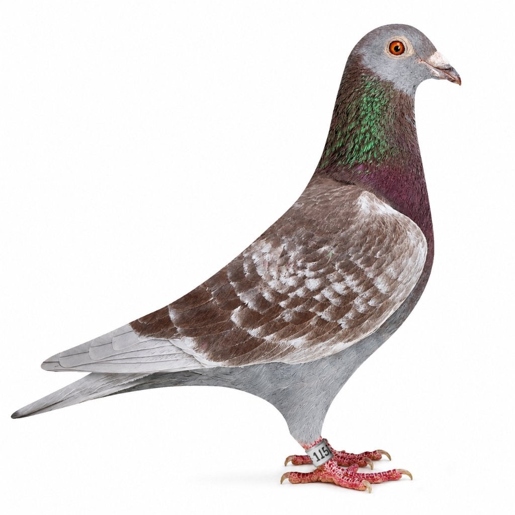 Doffer - Marcelis B 25 6002775 Postduif, Dieren en Toebehoren, Vogels | Duiven, Mannelijk, Postduif