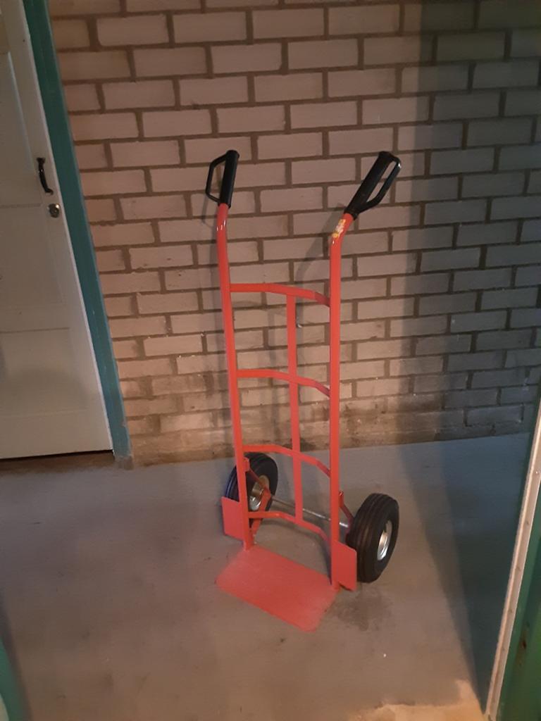 Steekwagen, 60 tot 80 liter, Ophalen of Verzenden, Zo goed als nieuw, Steekwagen