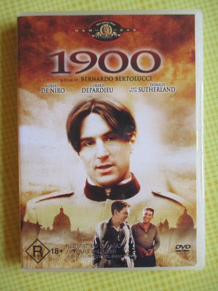 1900 (Novecento) - 2 DVD ( Robert de Niro/Gerard Depardieu ), Alle leeftijden, Ophalen of Verzenden, Zo goed als nieuw, Overige genres