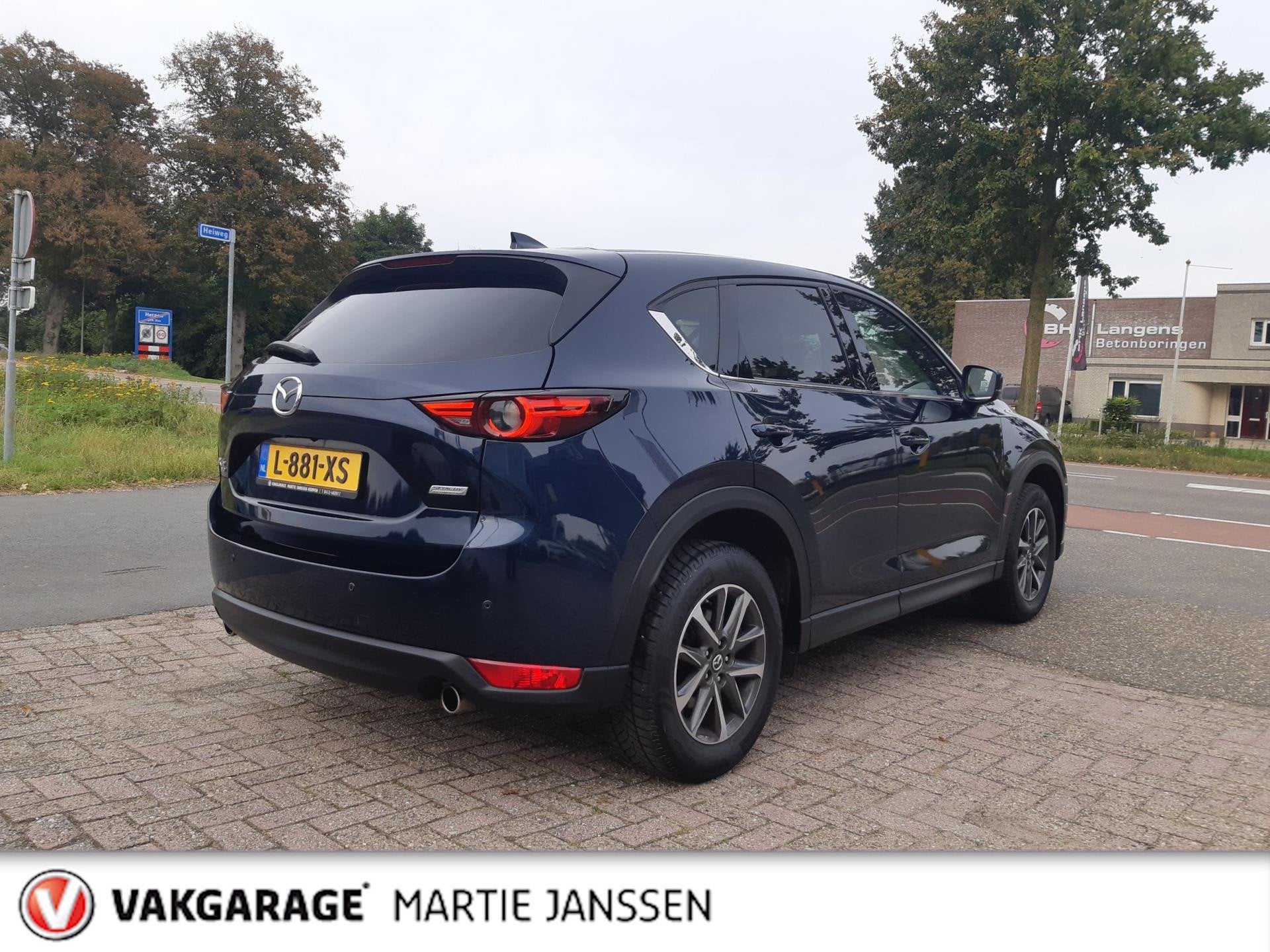 Mazda CX-5 2.5 4WD SkyActiv-G 194 Luxury VOL OPTIES - AUTOMA, Gebruikt, Euro 6, 2000 kg, Blauw