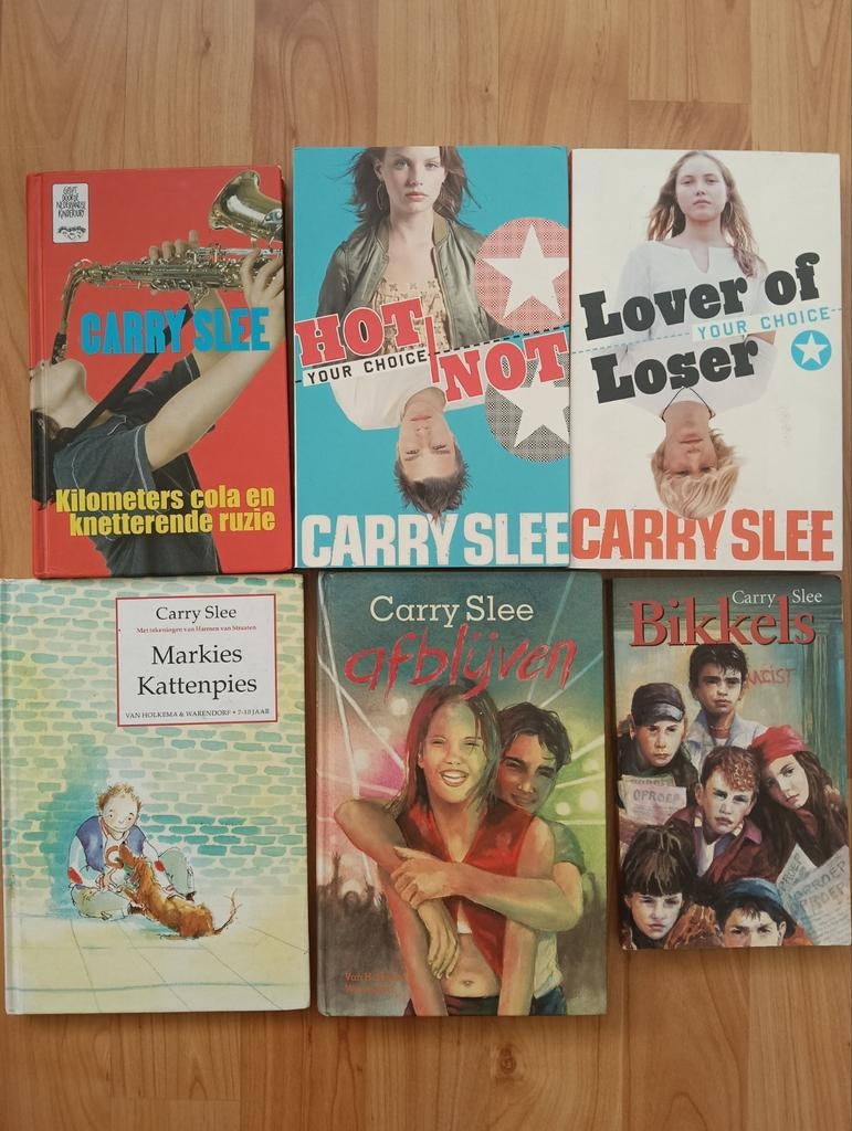 Carry Slee Boekenpakket - 6 Jeugdboeken, Boeken, Kinderboeken | Jeugd | 13 jaar en ouder, Gelezen, Fictie, Ophalen of Verzenden