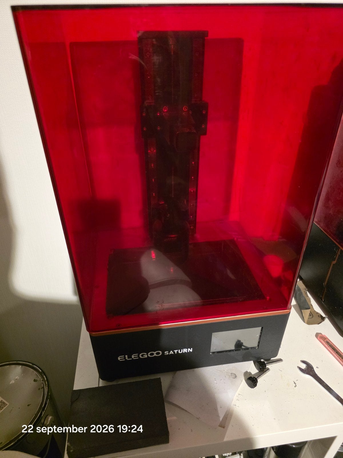 Elegoo Saturn 3D-printer - Resin/Hars Technologie, Computers en Software, Gebruikt, Elegoo, Ophalen of Verzenden, Resin/Hars