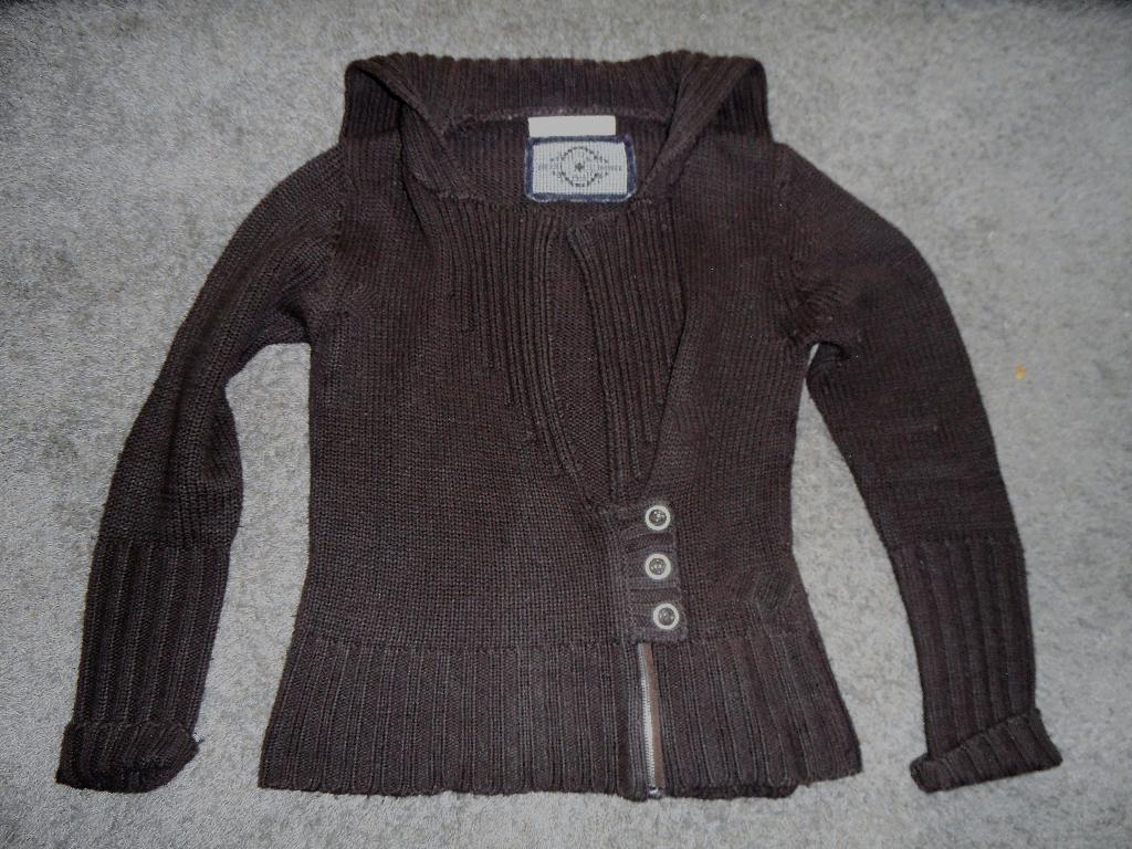 Donkerbruin vest (Jeans, Vero Moda, maat M), Maat 38/40 (M), Bruin, Vero Moda, Ophalen of Verzenden