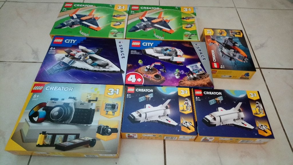 Lego diverse 31126 60429 31147 31134 31111 60430, City, Lego, Nieuw, Ophalen of Verzenden