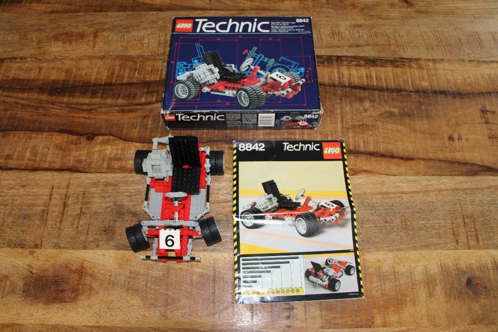 LEGO Technic, Go-Kart, setnr. 8842, Gebruikt, Lego, Ophalen of Verzenden, Technic