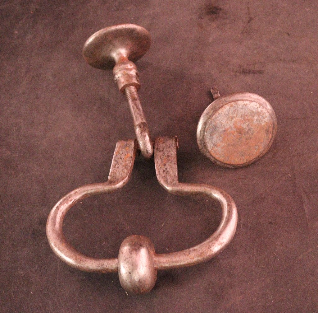 Zware antieke deurklopper, Ophalen of Verzenden